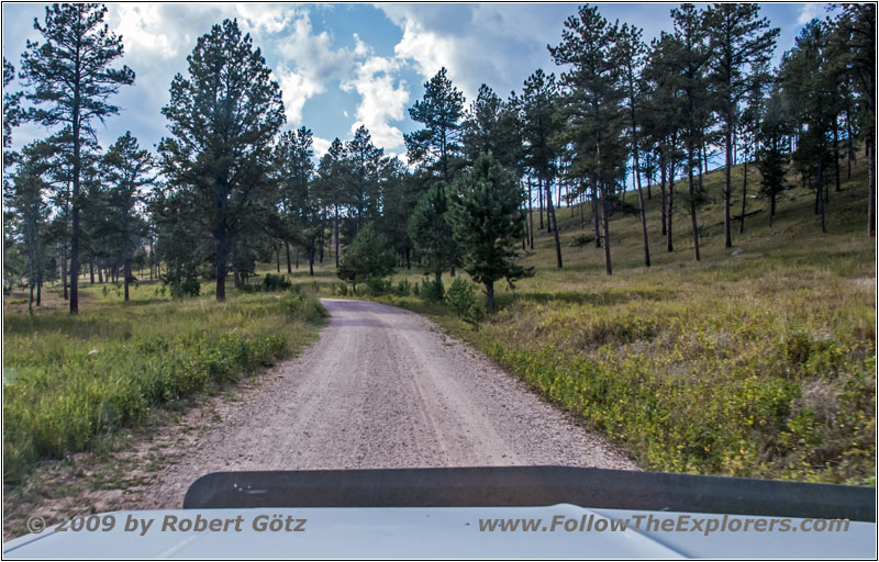 FR284/Custer Limestone Rd, South Dakota