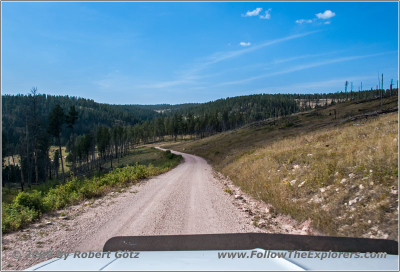 FR284/Custer Limestone Rd, South Dakota