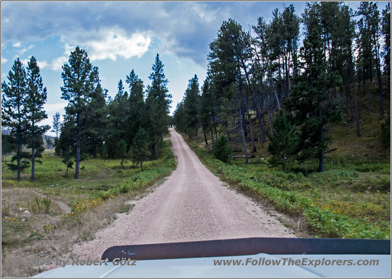 FR284/Custer Limestone Rd, South Dakota
