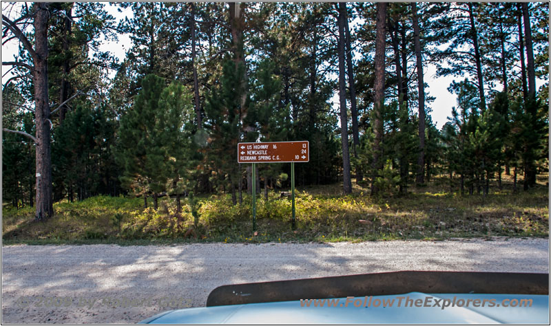 FR284/Custer Limestone Rd, South Dakota