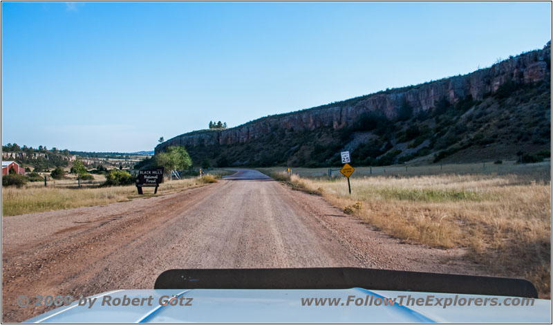 FR117/Boles Canyon Rd, South Dakota