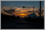 Sonnenuntergang, Highway 51/E 2nd St, Gillette, South Dakota