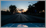 Sonnenuntergang, Highway 51/E 2nd St, Gillette, South Dakota