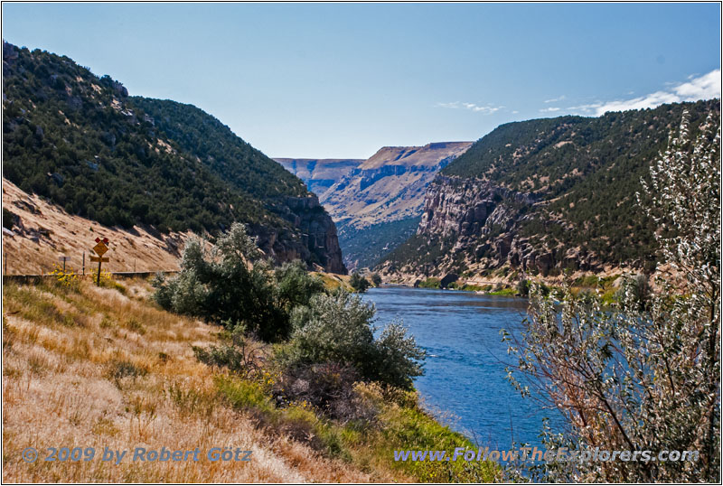 Highway 20/789, Wind River Canyon, Wyoming Highway 20/789, Wind River Canyon, Wyoming