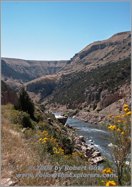 Highway 20/789, Wind River Canyon, Wyoming Highway 20/789, Wind River Canyon, Wyoming