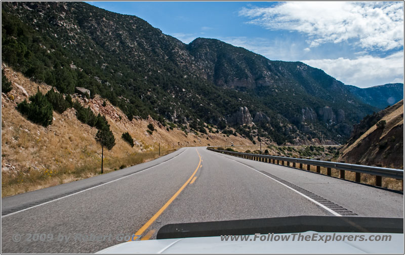 Highway 20/789, Wind River Canyon, Wyoming Highway 20/789, Wind River Canyon, Wyoming