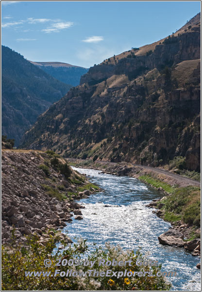 Highway 20/789, Wind River Canyon, Wyoming Highway 20/789, Wind River Canyon, Wyoming