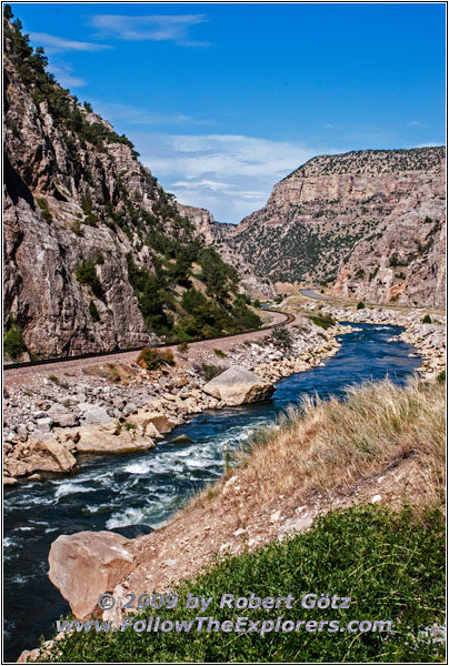 Highway 20/789, Wind River Canyon, Wyoming Highway 20/789, Wind River Canyon, Wyoming