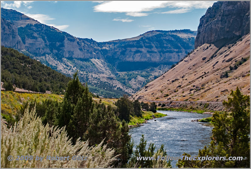 Highway 20/789, Wind River Canyon, Wyoming Highway 20/789, Wind River Canyon, Wyoming