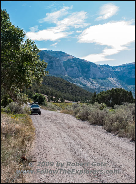 88 S10 Blazer, Highway 20/789, Wind River Canyon, Wyoming 88 S10 Blazer, Highway 20/789, Wind River Canyon, Wyoming