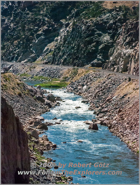 Highway 20/789, Wind River Canyon, Wyoming Highway 20/789, Wind River Canyon, Wyoming