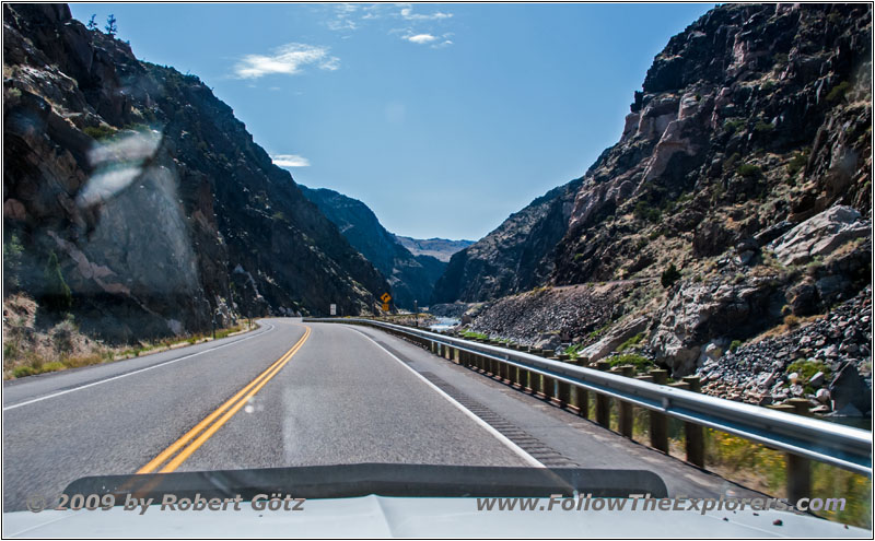 Highway 20/789, Wind River Canyon, Wyoming Highway 20/789, Wind River Canyon, Wyoming