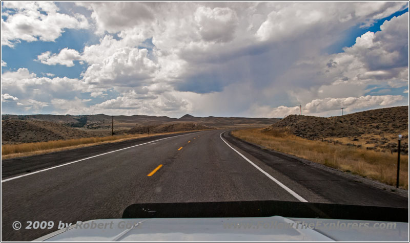 Highway 26/287, Wyoming Highway 26/287, Wyoming