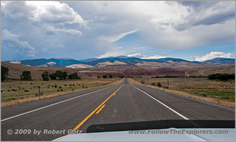 Highway 26/287, Wyoming Highway 26/287, Wyoming