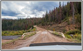 Union Pass Rd/FR263, Warm Spring Creek, Wyoming
