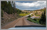 Union Pass Rd/FR263, Warm Spring Creek, Wyoming