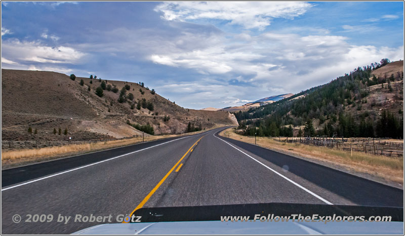 Highway 26/287, Wyoming Highway 26/287, Wyoming