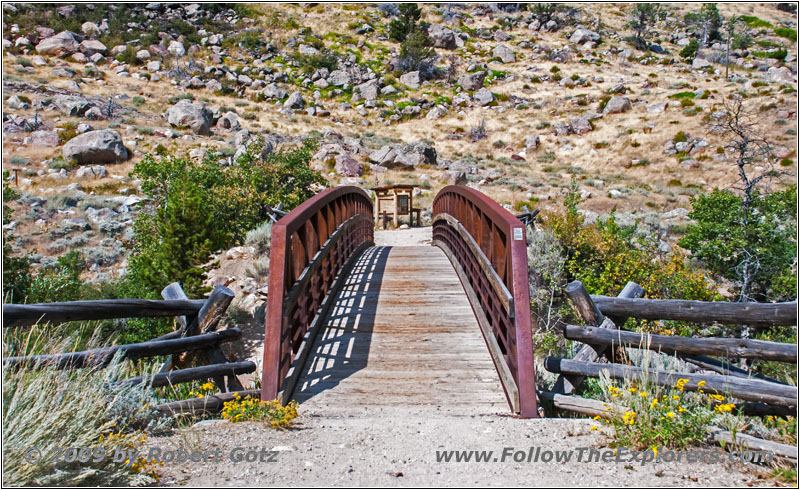 Bruce’s Bridge, Popo Agie Falls Trail, WY Bruce’s Bridge, Popo Agie Falls Trail, WY