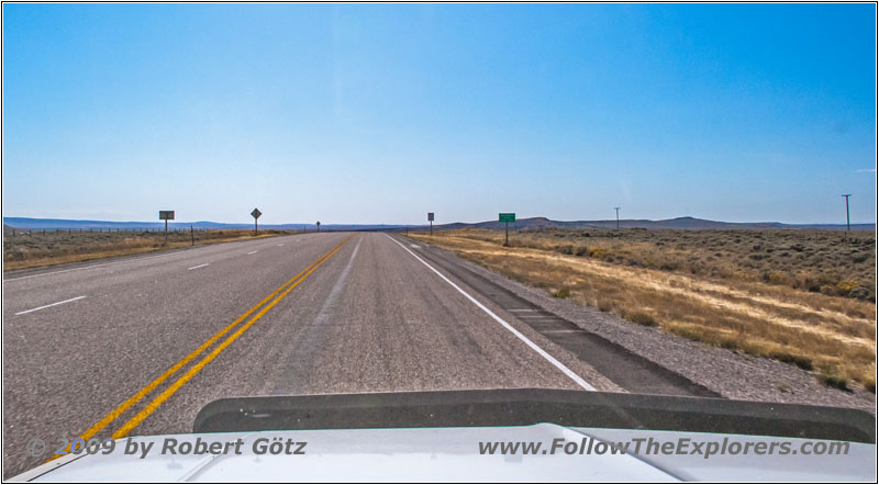 Highway 28, Continental Divide, South Pass, Wyoming Highway 28, Continental Divide, South Pass, Wyoming