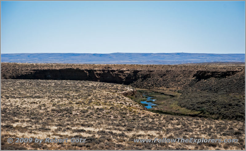 Backroad, Big Sandy River, Wyoming Backroad, Big Sandy River, Wyoming