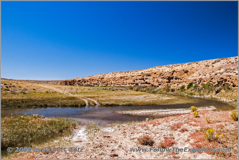 Backroad, Big Sandy River, Wyoming Backroad, Big Sandy River, Wyoming