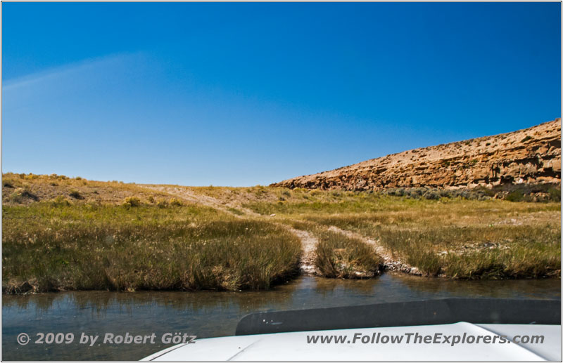 Backroad, Big Sandy River, Wyoming Backroad, Big Sandy River, Wyoming
