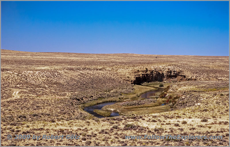 Backroad, Big Sandy River, Wyoming Backroad, Big Sandy River, Wyoming
