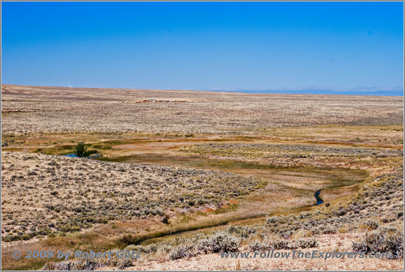 Backroad, Big Sandy River, Wyoming Backroad, Big Sandy River, Wyoming