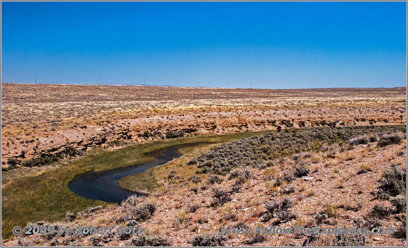 Backroad, Big Sandy River, Wyoming Backroad, Big Sandy River, Wyoming