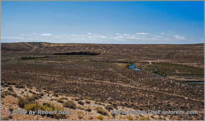 Backroad, Big Sandy River, Wyoming Backroad, Big Sandy River, Wyoming