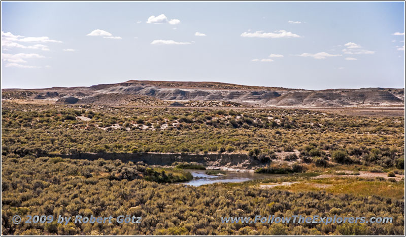 Backroad, Big Sandy River, Wyoming Backroad, Big Sandy River, Wyoming