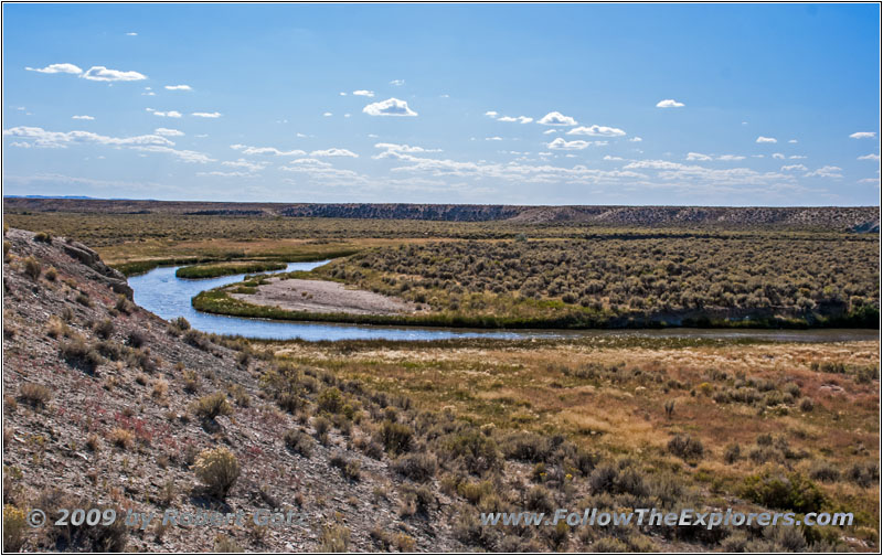 Backroad, Big Sandy River, Wyoming Backroad, Big Sandy River, Wyoming