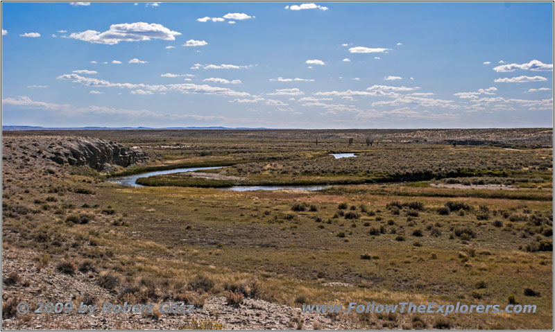 Backroad, Big Sandy River, Wyoming Backroad, Big Sandy River, Wyoming