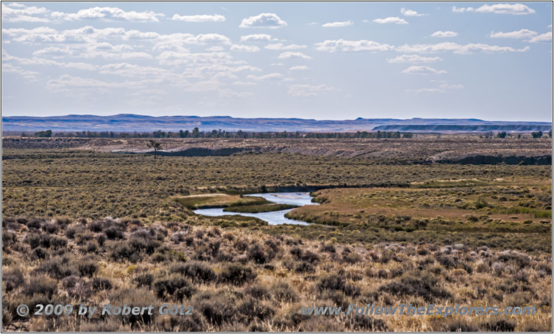 Backroad, Big Sandy River, Wyoming Backroad, Big Sandy River, Wyoming