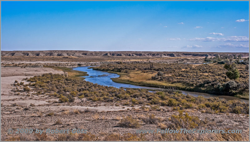 Backroad, Big Sandy River, Wyoming Backroad, Big Sandy River, Wyoming