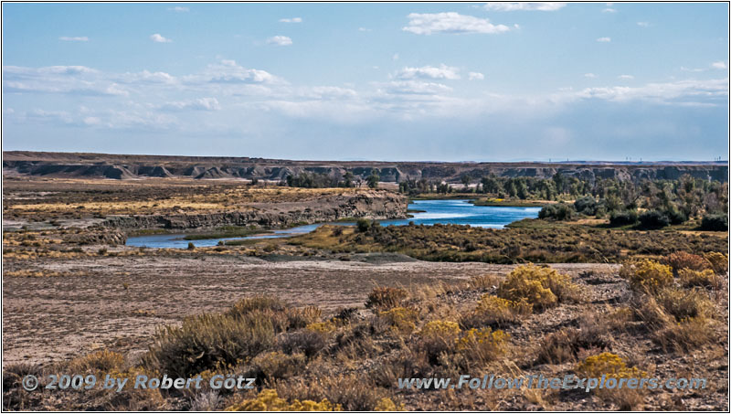 Backroad, Big Sandy River, Wyoming Backroad, Big Sandy River, Wyoming