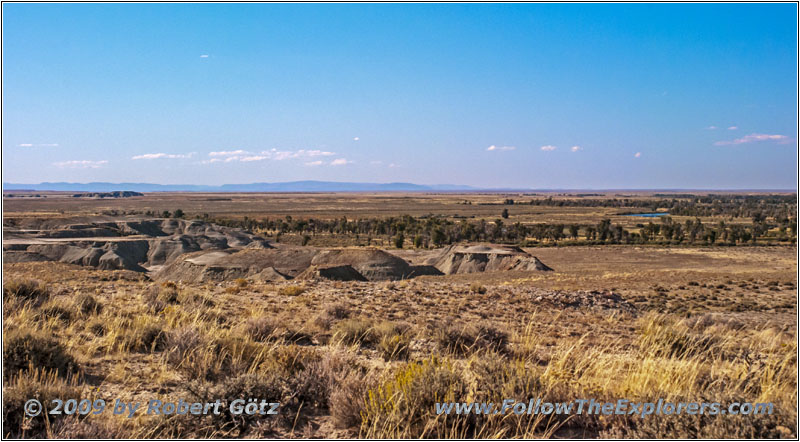Backroad, Big Sandy River, Wyoming Backroad, Big Sandy River, Wyoming