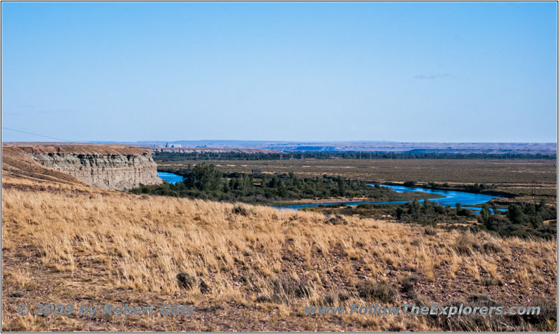 Backroad, Big Sandy River, Wyoming Backroad, Big Sandy River, Wyoming