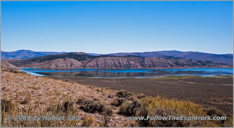 Backroad, Bear River/Woodruff Narrows Reservoir, Wyoming Backroad, Bear River/Woodruff Narrows Reservoir, Wyoming