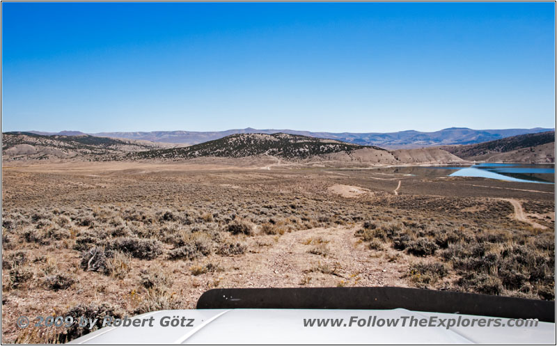Backroad, Bear River/Woodruff Narrows Reservoir, Wyoming Backroad, Bear River/Woodruff Narrows Reservoir, Wyoming