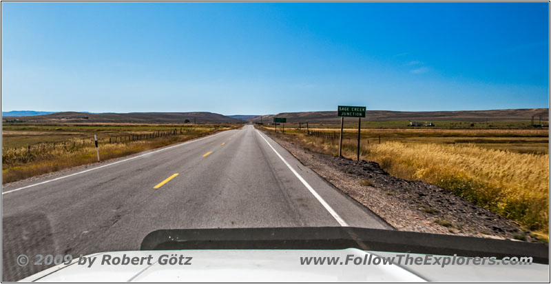 Highway 16, Sage Creek Junction, Utah Highway 16, Sage Creek Junction, Utah