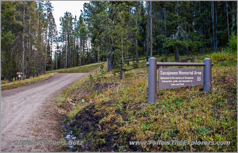 Lemhi Pass Rd, Sacajawea Memorial Area, Montana