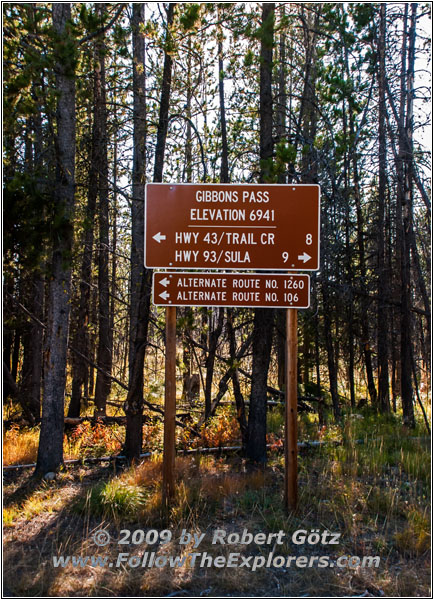 FR106/Gibbons Pass Rd, MT FR106/Gibbons Pass Rd, MT