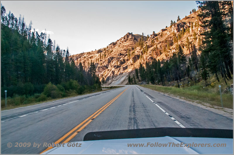 Highway 93, Bitterroot River, MT Highway 93, Bitterroot River, MT