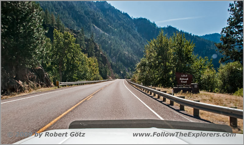 Highway 135, Lolo National Forest, MT