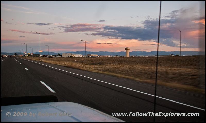 Sunset, I&ndash;90, Belgrade, MT