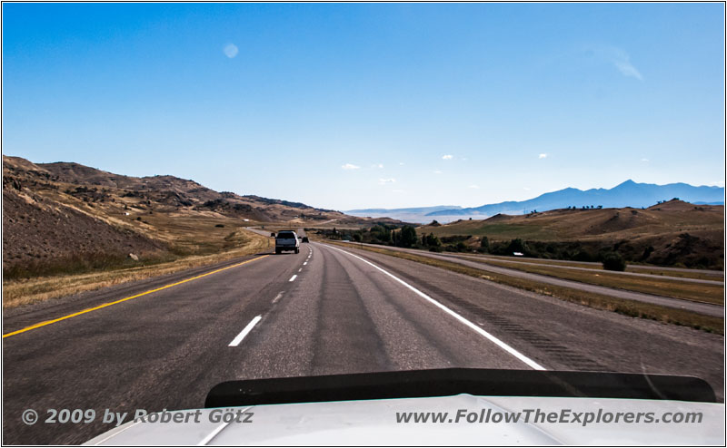 Interstate 90, Montana
