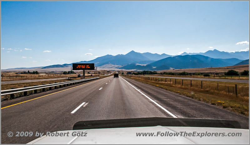 Interstate 90, Montana
