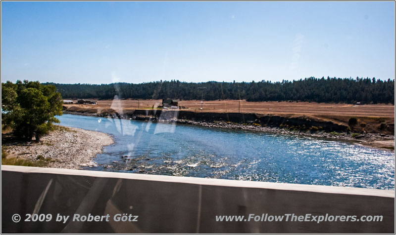 Interstate 90, Yellowstone River, Montana