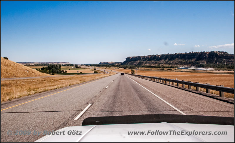 Interstate 90, Yellowstone River, Montana